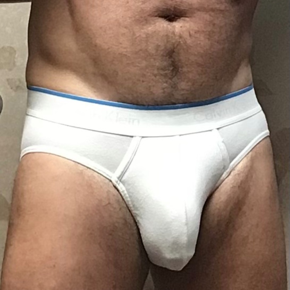 Calvin Klein Underwear White Briefs
